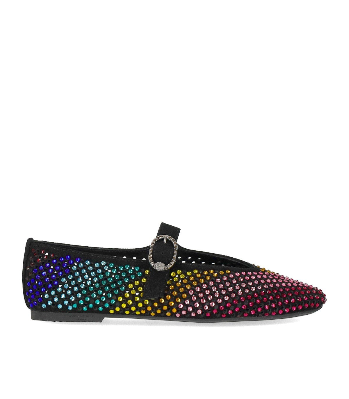 KURT GEIGER MAYFAIR MULTICOLORED BALLET FLAT SHOE
