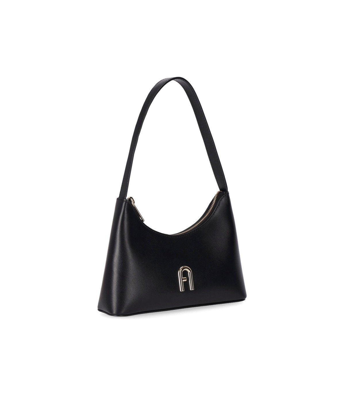 FURLA DIAMANTE MINI BLACK SHOULDER BAG