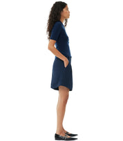 GANNI BLUE BERMUDA SHORTS