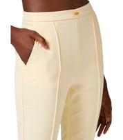 ELISABETTA FRANCHI LEMONADE TROUSER WITH LOGO