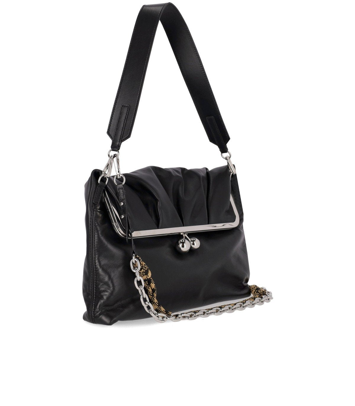 BORSA PASTICCINO SLALOM NERA MAX MARA WEEKEND