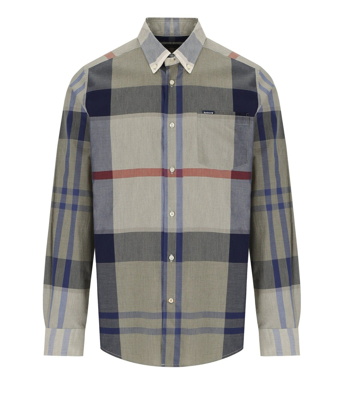 BARBOUR HARRIS BLEACHED PINE TARTAN HEMD