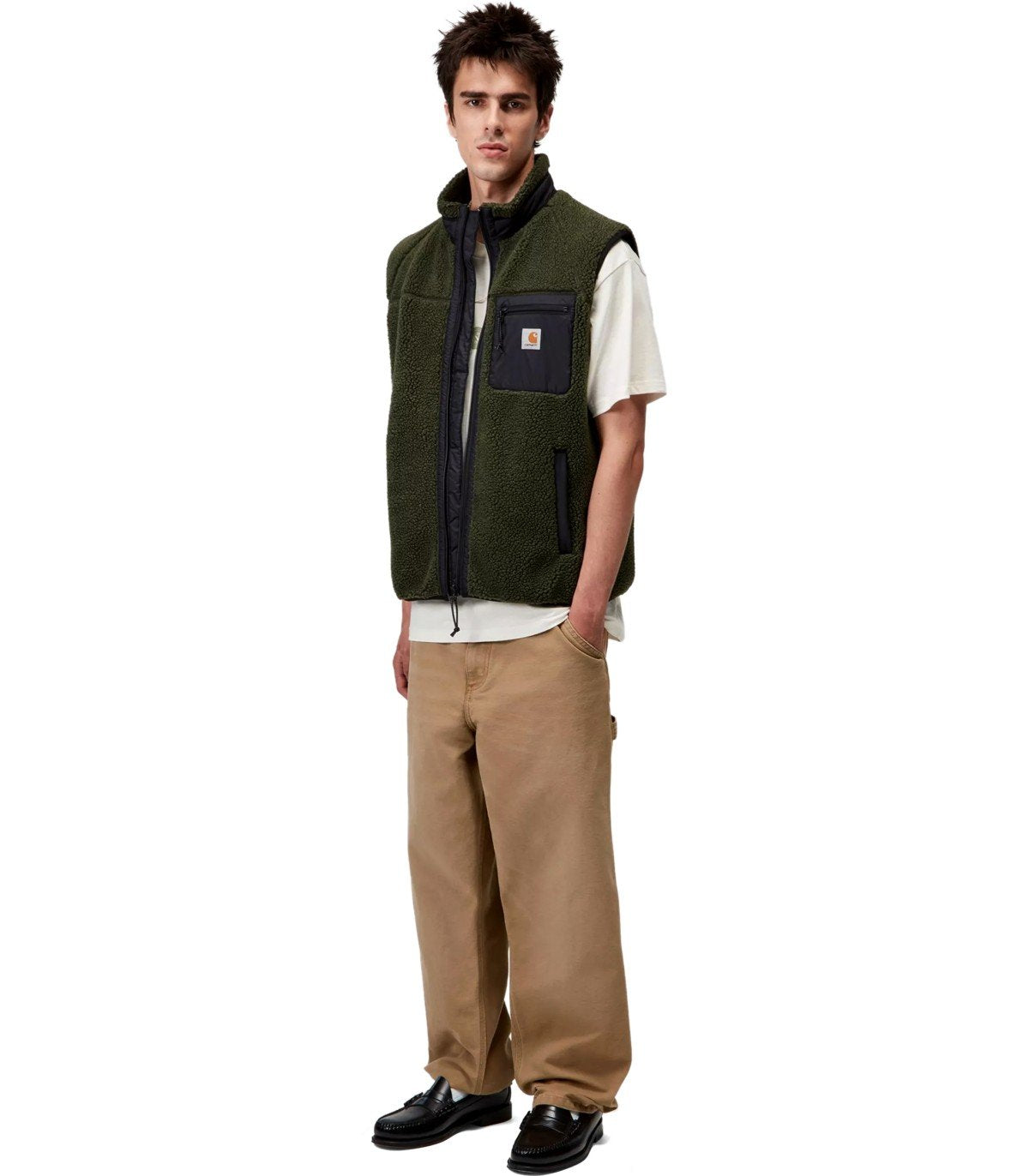 CARHARTT WIP SINGLE KNEE HAMILTON BROWN PANTS