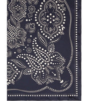 MAX MARA WEEKEND ONESTO BLUE FOULARD SCARF