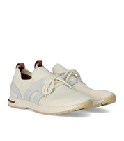 LORO PIANA FLEXY WALK LADY WISH 19 WEISSER SNEAKER