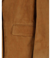 BLAZER À SIMPLE BOUTONNAGE CAMEL MYSKIN