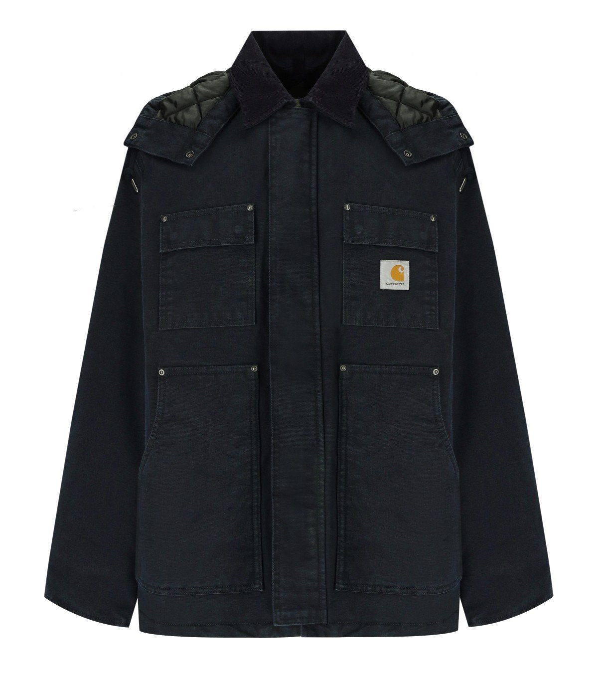 CARHARTT WIP AMBEL BLAUE KAPUZENJACKE