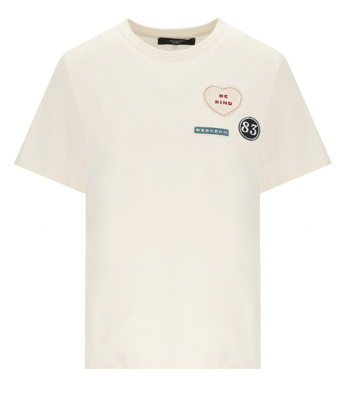 MAX MARA WEEKEND WEST ECRU T-SHIRT