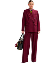 ESSENTIEL ANTWERP IZI BORDEAUXROTE HOSE