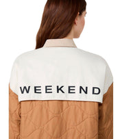 REVERSIBLE CORK BEIGE JACKET MAX MARA WEEKEND