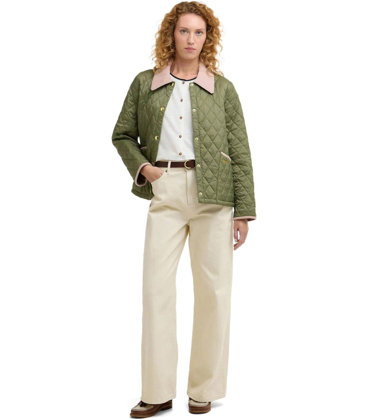 BARBOUR LIDDESDALE QUILT GRÜNE JACKE