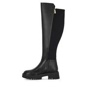 MICHAEL KORS RIDLEY BLACK HIGH BOOT