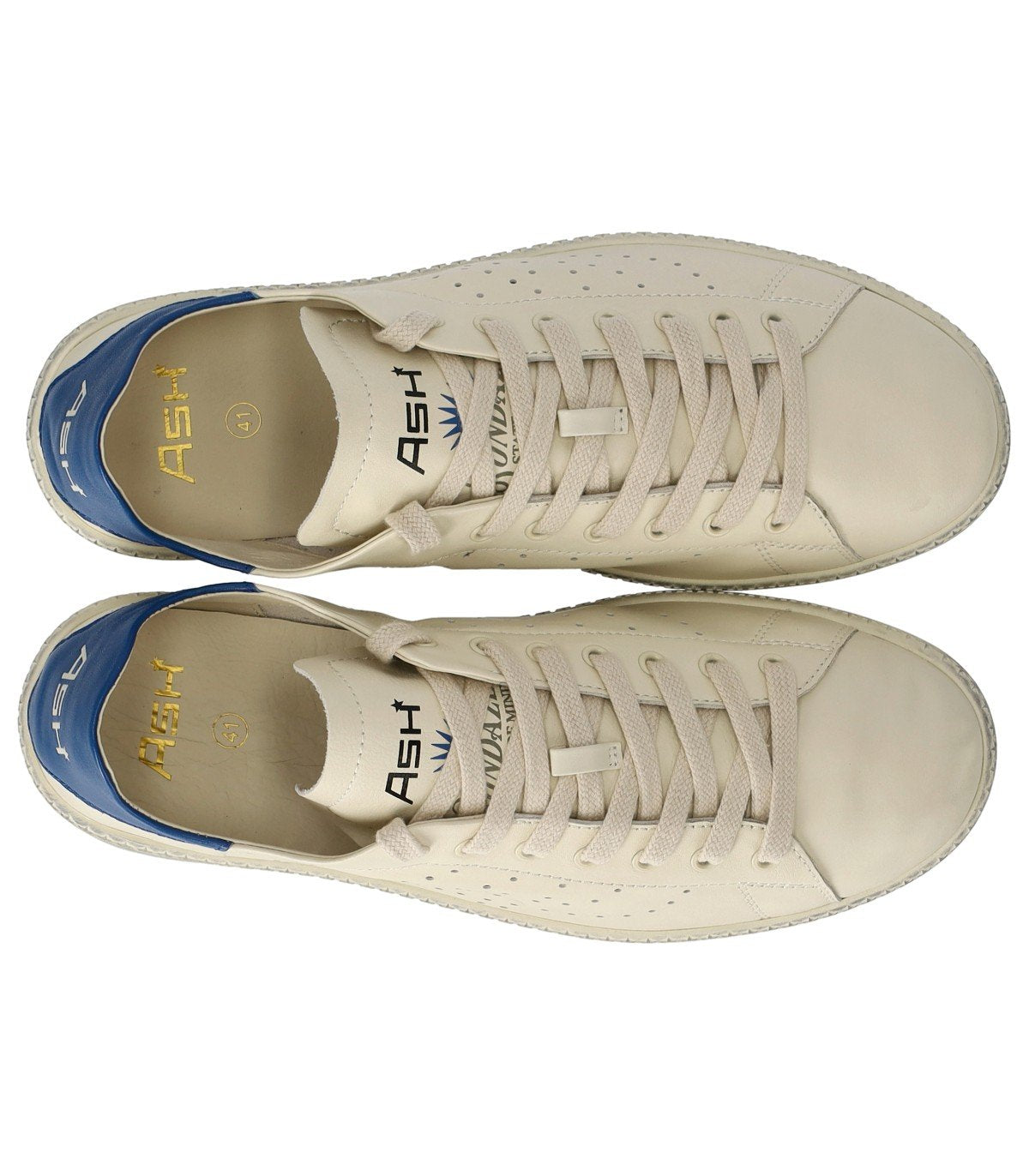 ASH SUPERGUY ELFENBEIN BLAU SNEAKER