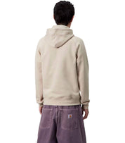CARHARTT WIP CHASE FLEUR DE SEL HOODIE