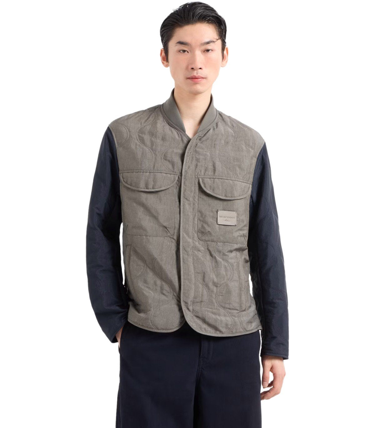 VESTE FOREST FOG BLEU MARINE EMPORIO ARMANI