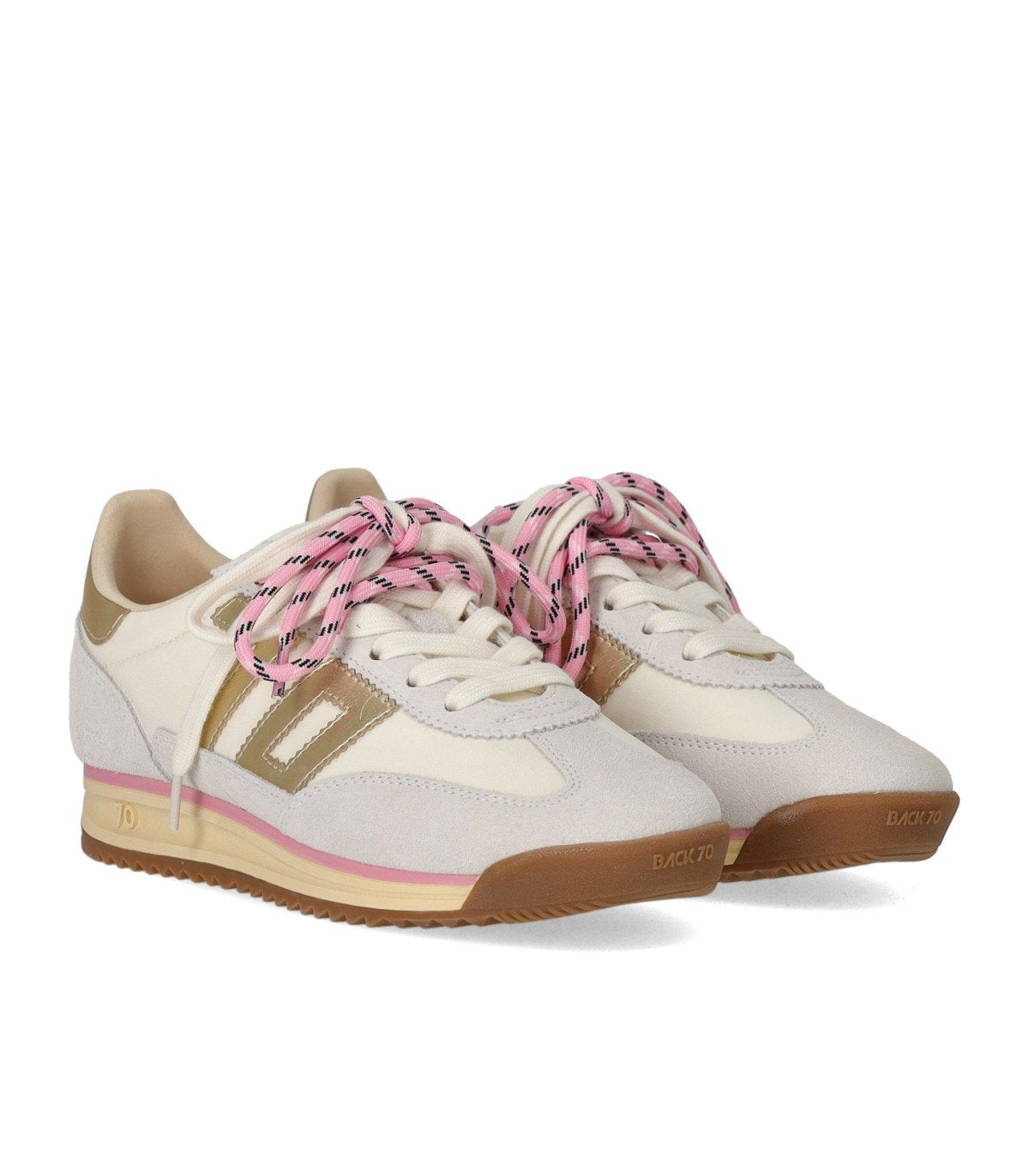 BACK70 JOGGER CREAM SNEAKER