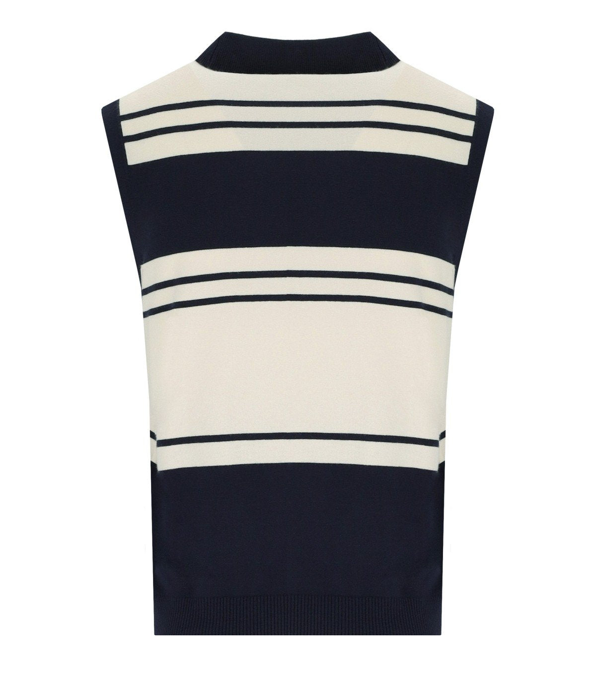 TOP NAZIONE BIANCO E BLU MAX MARA WEEKEND