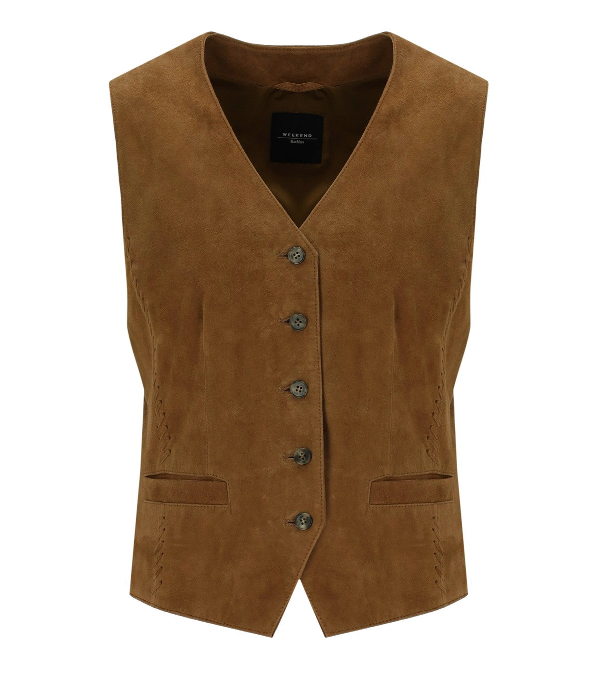 MAX MARA WEEKEND VETUSTA BROWN VEST