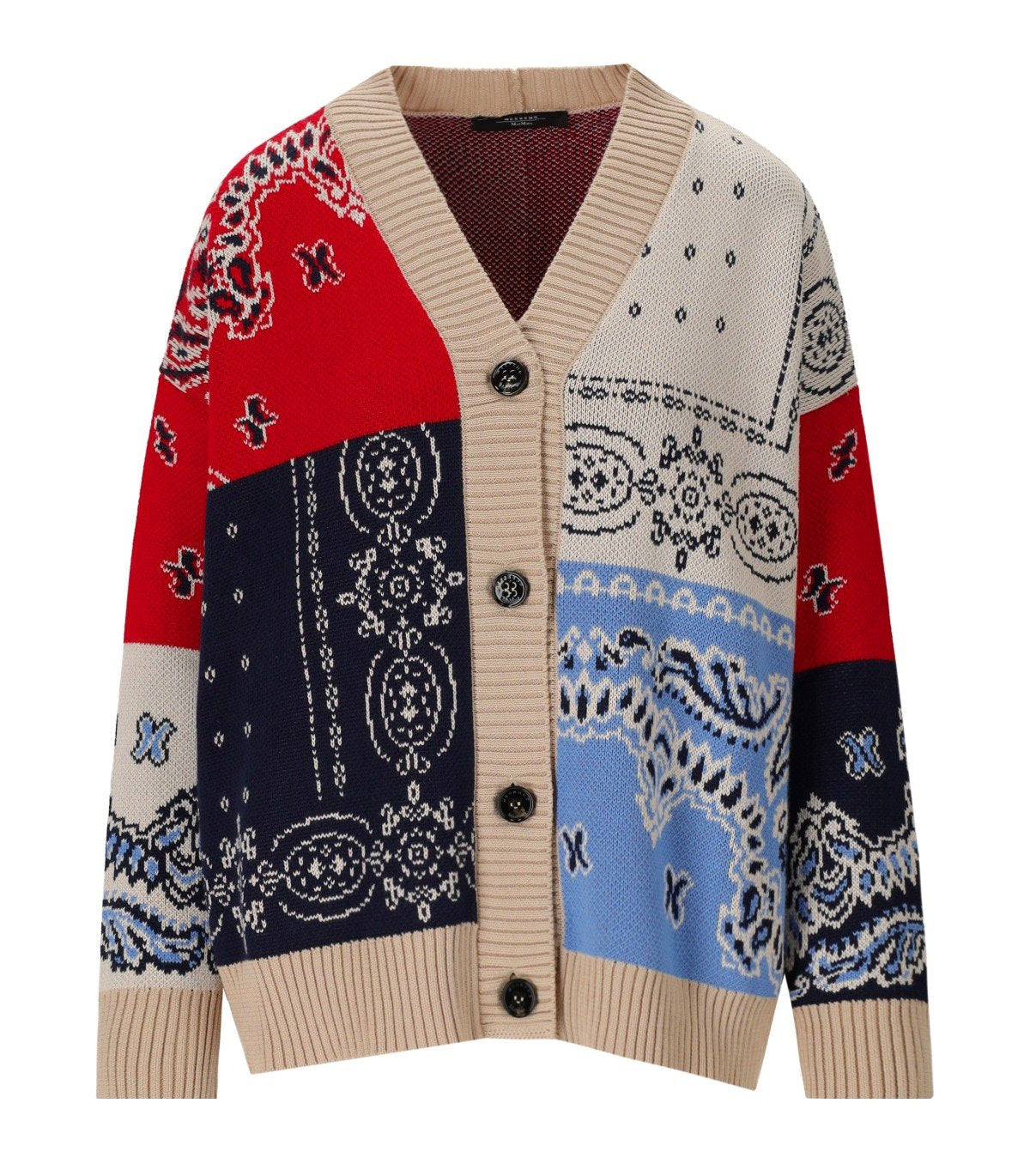CARDIGAN BAOBAB MULTICOLORE MAX MARA WEEKEND