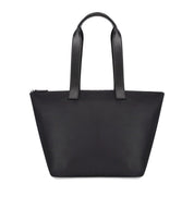 EMPORIO ARMANI BLACK NYLON SHOPPING BAG