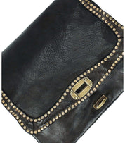 CAMPOMAGGI PAOLA ANTHRACITE GREY CROSSBODY BAG