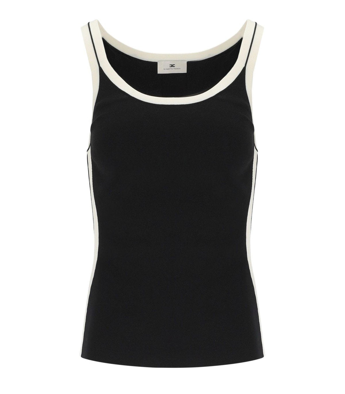 TOP NOIR BEURRE ELISABETTA FRANCHI
