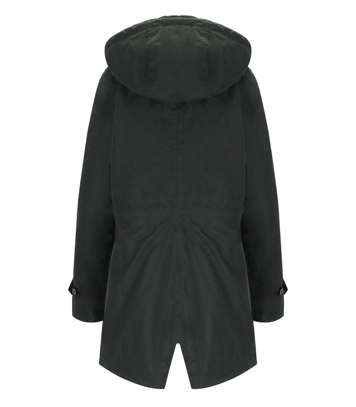 GIACCA CON CAPPUCCIO CANNICH WAX VERDE BARBOUR