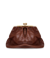 MAX MARA WEEKEND PASTICCINO MIRTE LARGE LICHTBRUINE CLUTCH