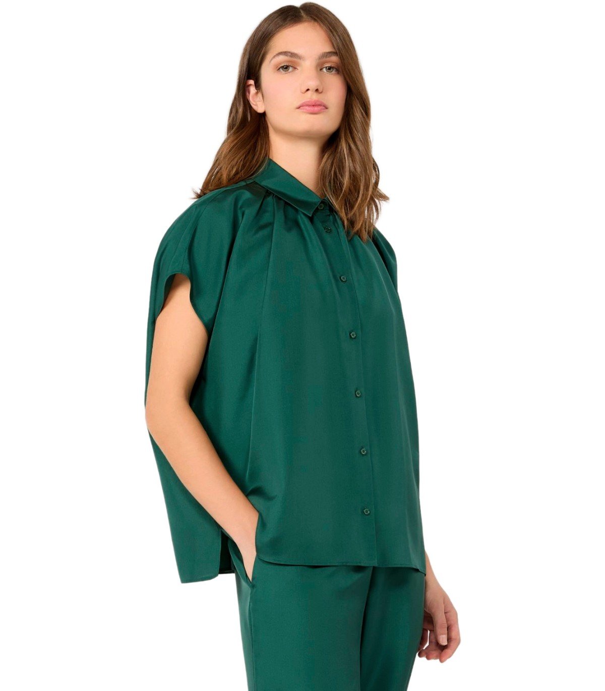 CAMISA CRINE VERDE MAX MARA WEEKEND
