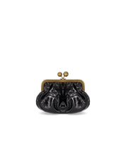 BOLSO CLUTCH PASTICCINO NAVETTA SMALL NEGRA MAX MARA WEEKEND