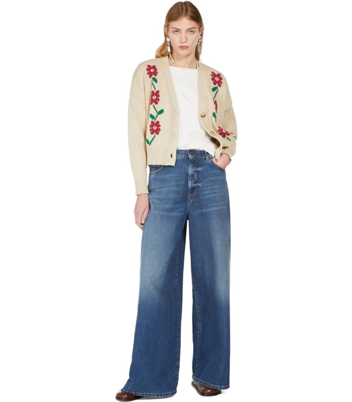 MAX MARA WEEKEND MULTIB WHITE T-SHIRT