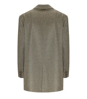 TWINSET BEIGE SINGLE-BREASTED BLAZER