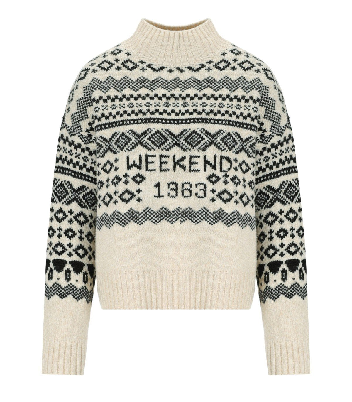 PULL BRIOSO 1234 BLANC MAX MARA WEEKEND