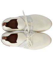 LORO PIANA FLEXY WALK LADY WISH 19 WEISSER SNEAKER