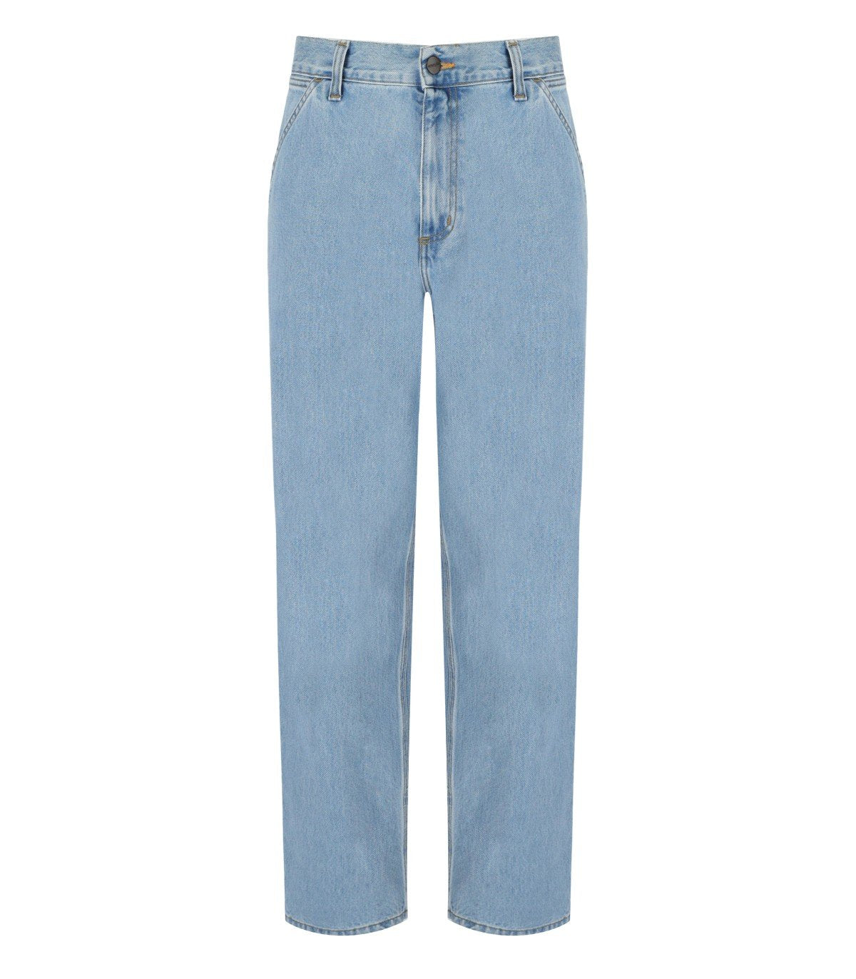 CARHARTT WIP SINGLE KNEE BLUE STONE BLEACHED JEANS
