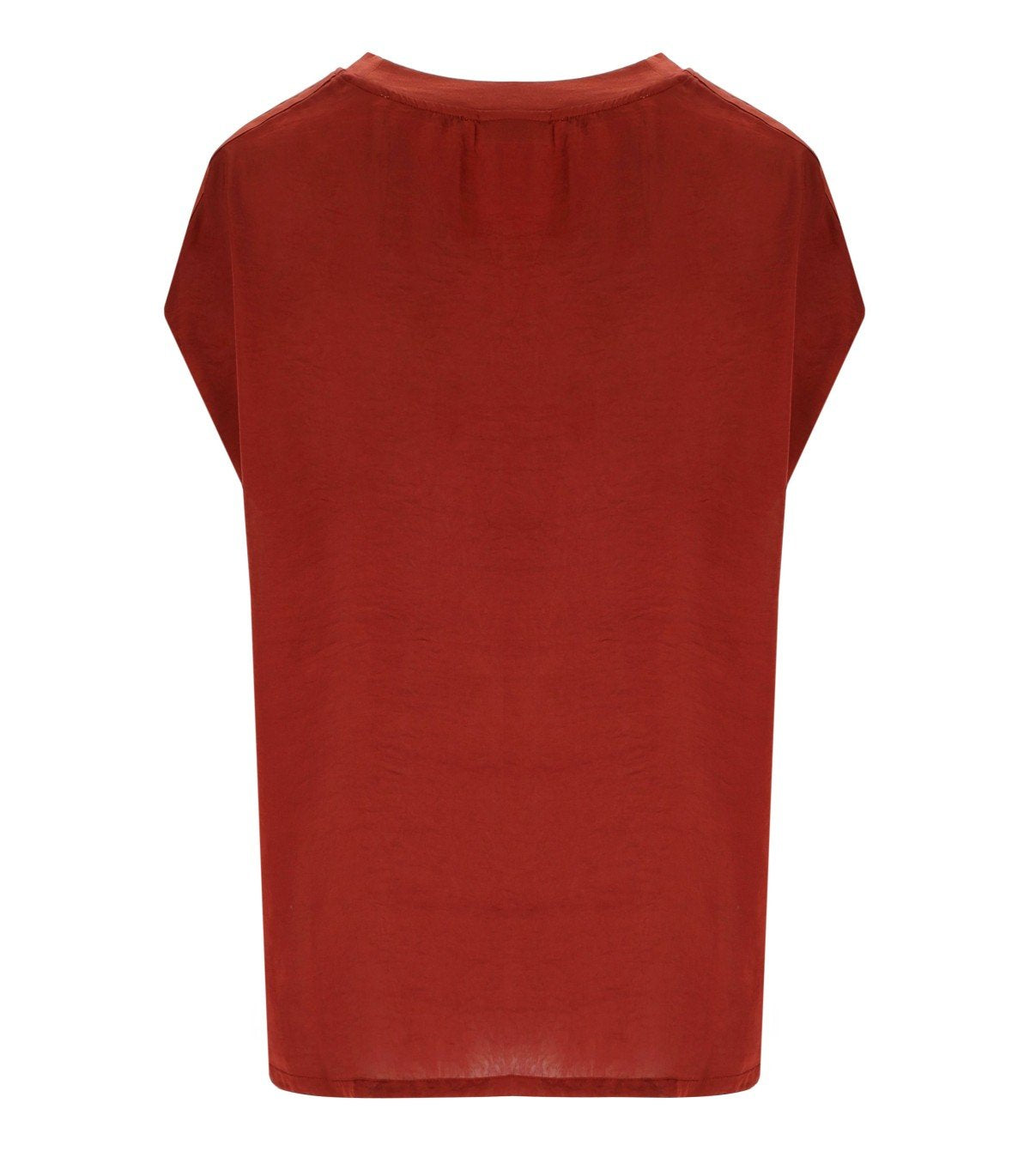 ESSENTIEL ANTWERP JABANA BURNT ORANGE T-SHIRT