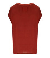 ESSENTIEL ANTWERP JABANA BURNT ORANGE T-SHIRT