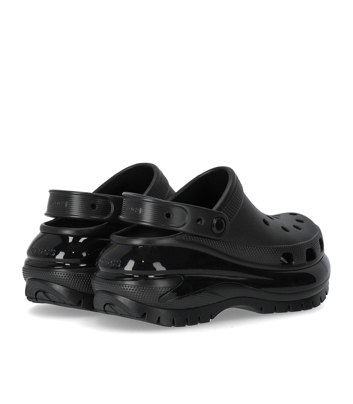 CROCS MEGA CRUSH BLACK CLOG