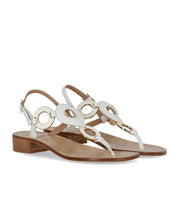 SANDALE BIJOU BLANCHE PAOLO FERRARA