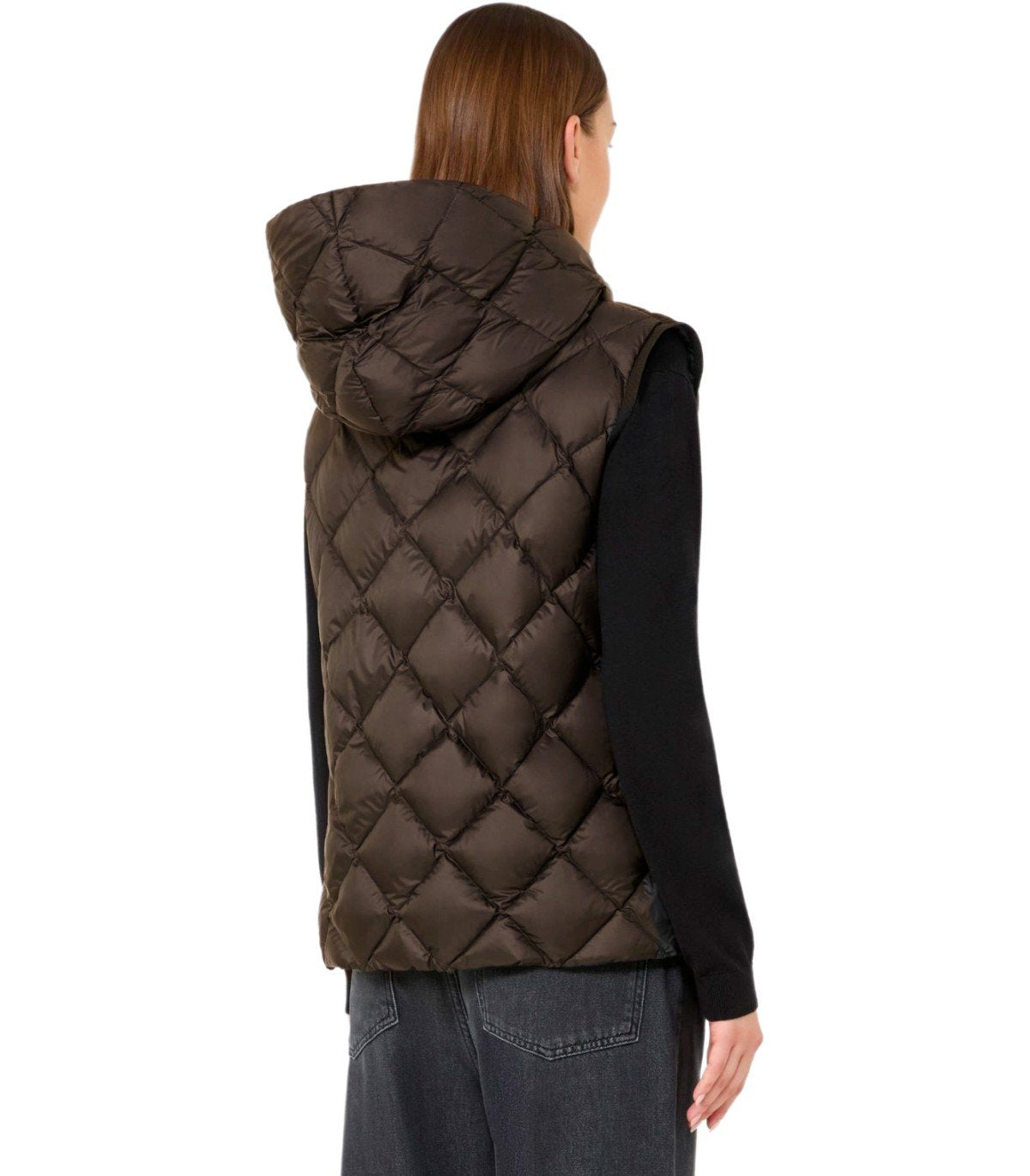 GILET IMBOTTITO GIOCHI MARRONE MAX MARA WEEKEND