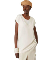 MAX MARA WEEKEND OROSEI IVORY KNITTED VEST