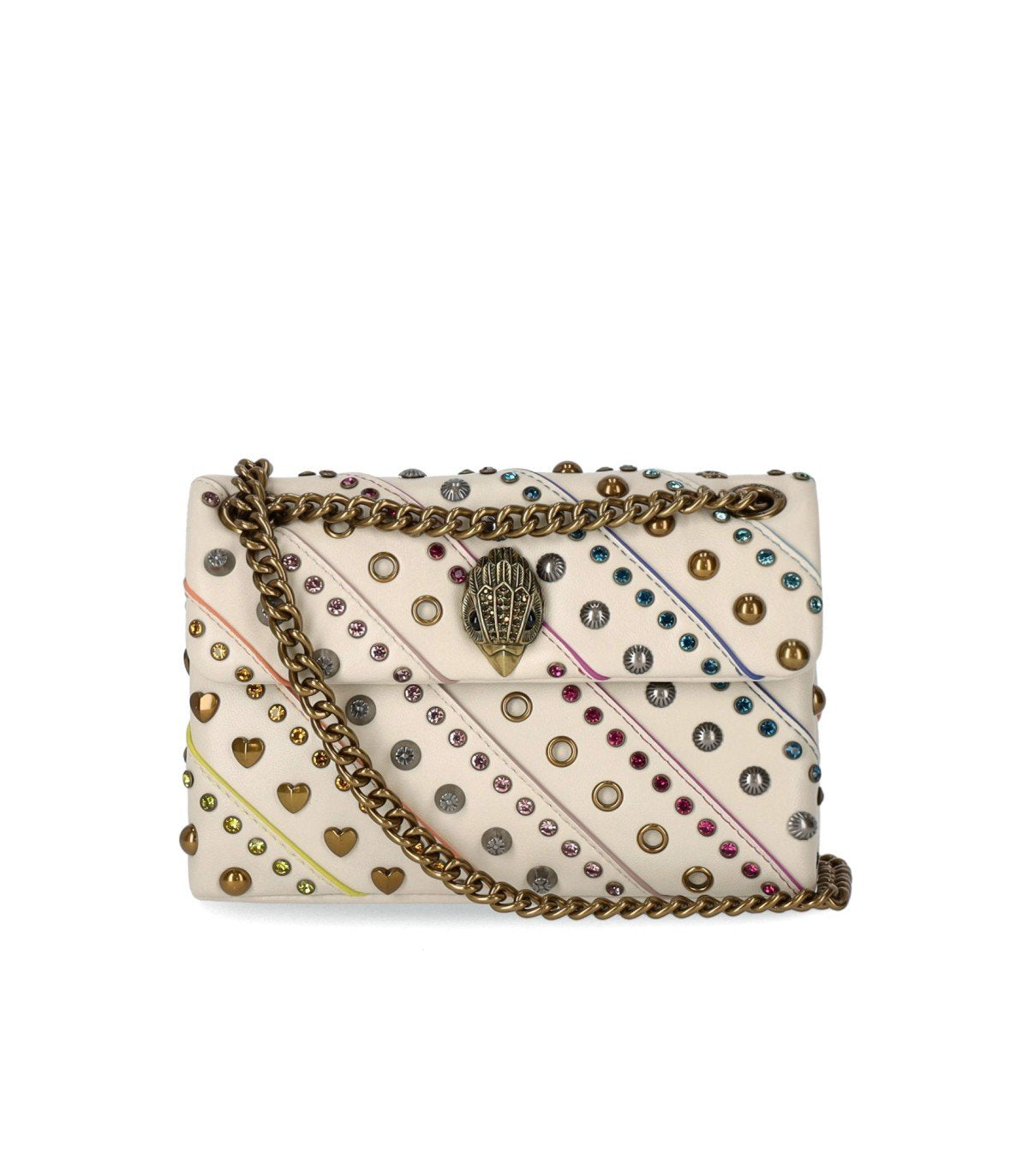 BOLSO BANDOLERA KENSINGTON MINI CREMA KURT GEIGER