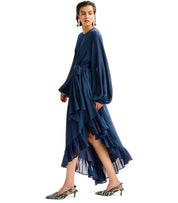 VESTIDO IFLOWER AZUL MARINO ESSENTIEL ANTWERP