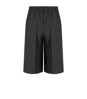 TWINSET ANTHRACITE GREY BERMUDA SHORTS