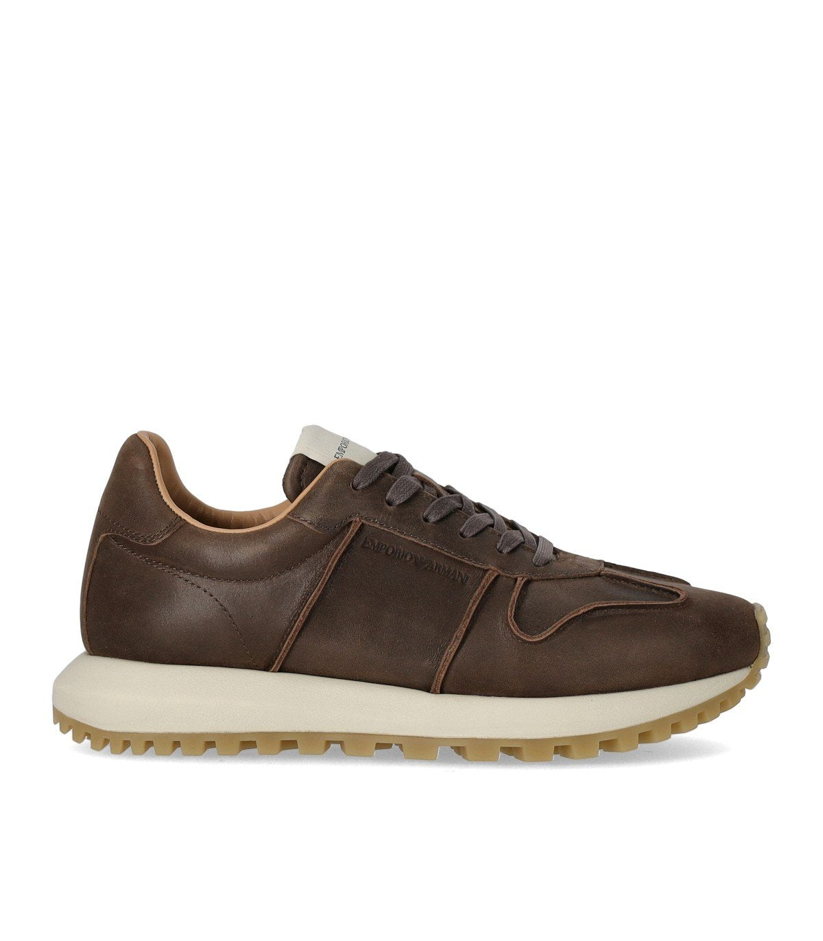SNEAKER MARRONE EMPORIO ARMANI
