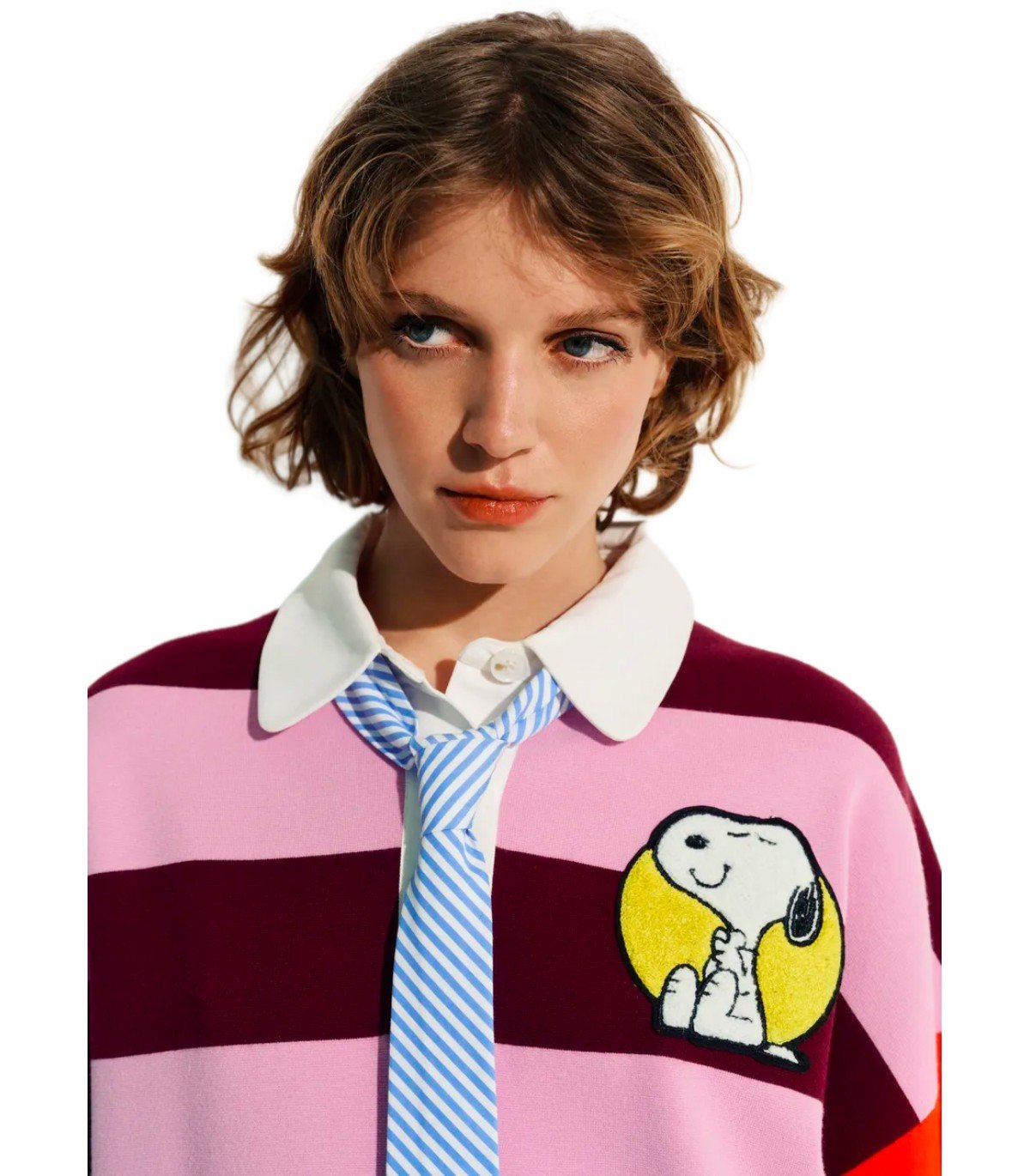 ESSENTIEL ANTWERP JICE MULTICOLORED POLOSHIRT
