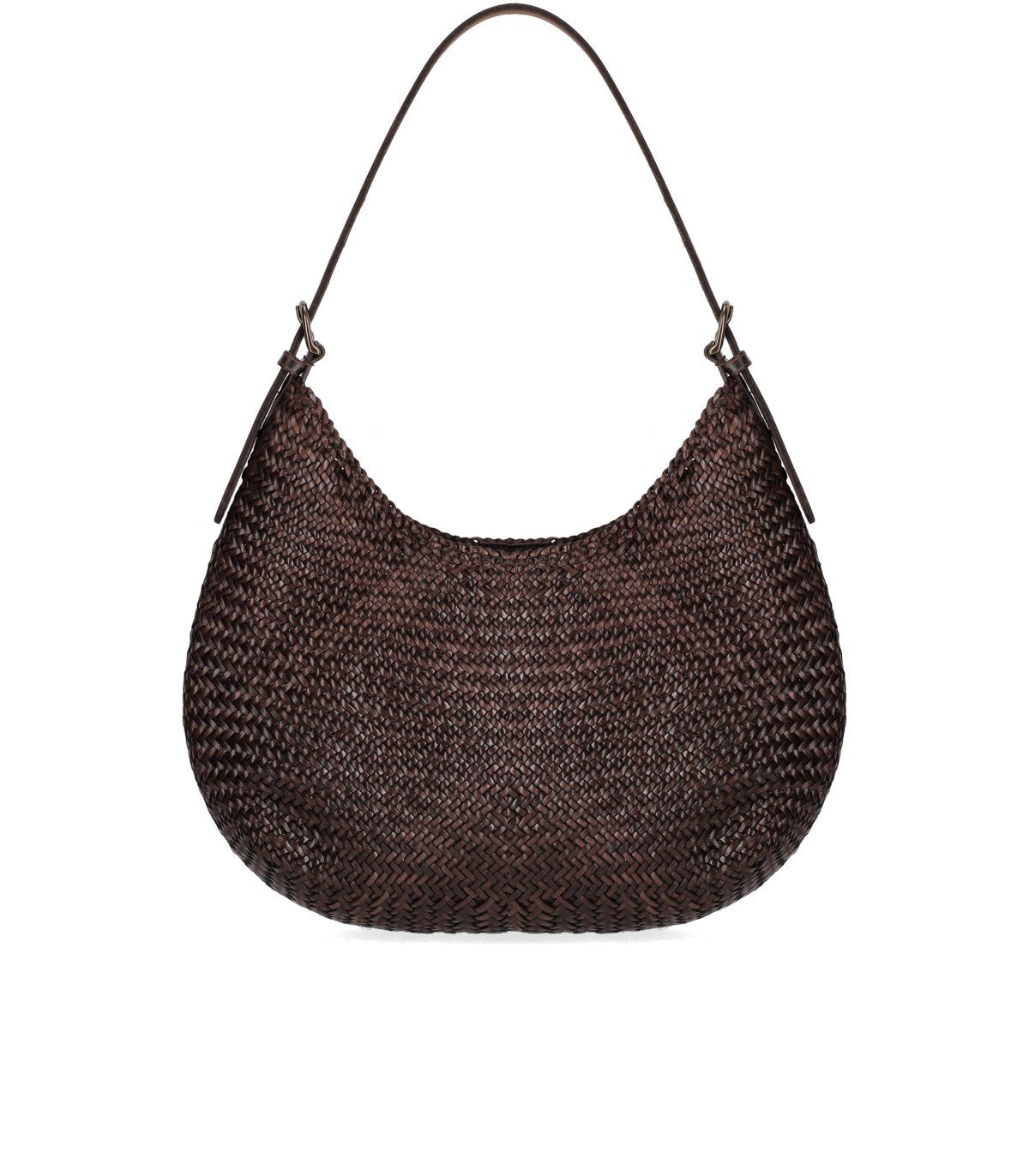 BORSA A SPALLA LUNA MARRONE DRAGON DIFFUSION