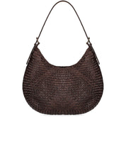 BORSA A SPALLA LUNA MARRONE DRAGON DIFFUSION