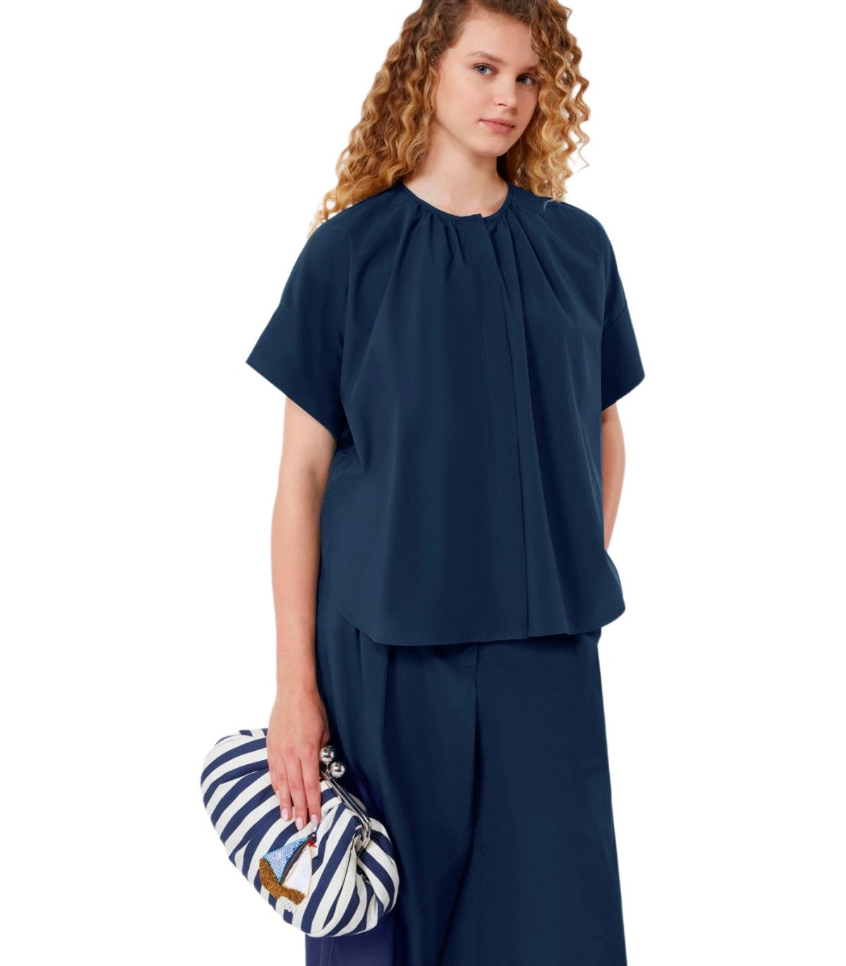 MAX MARA WEEKEND EDUCATA BLUE SHIRT