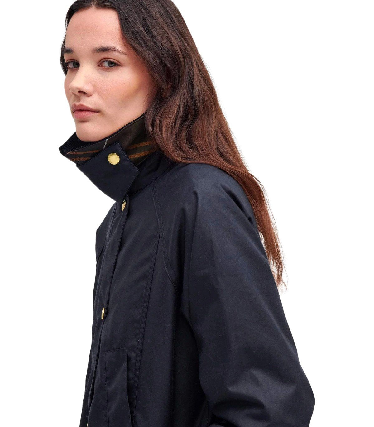 JACKE MODERN BEADNELL WAX MARINEBLAU BARBOUR
